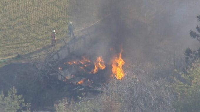 「納屋から煙が見える」１棟が燃えさらに延焼　1人が気分不良で病院に搬送　東広島市の住宅で　|　RCC NEWS | 広島ニュース | RCC中国放送