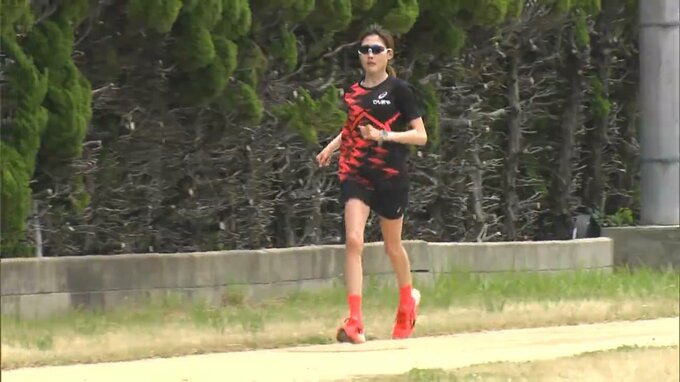 「私の走りで元気や勇気を」パリ五輪マラソン女子代表の天満屋・前田穂南選手が地元岡山で練習公開【岡山】　|　岡山・香川のニュース | 天気 | RSK山陽放送