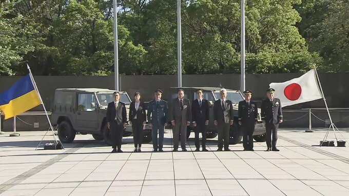 自衛隊の車両提供「戦闘激化につながる」ロシア外務省　駐ロ大使は反論|TBS NEWS DIG