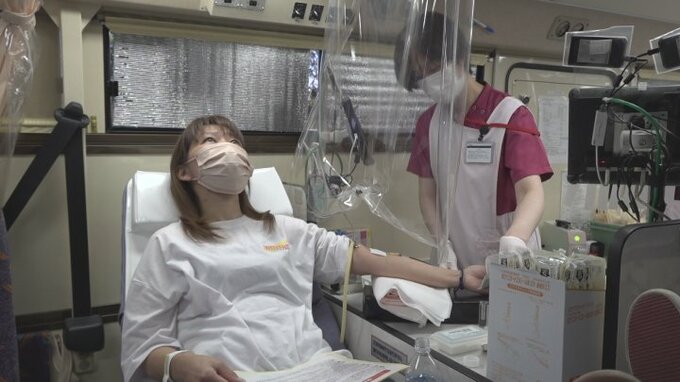 冬の時期は献血が減少傾向　献血呼びかけるキャンペーン|TBS NEWS DIG