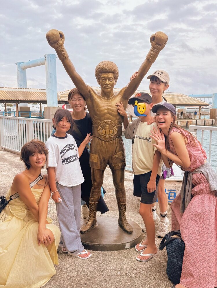 スザンヌ 】石垣島＆竹富島の思い出 知人の社員旅行に親子で参加