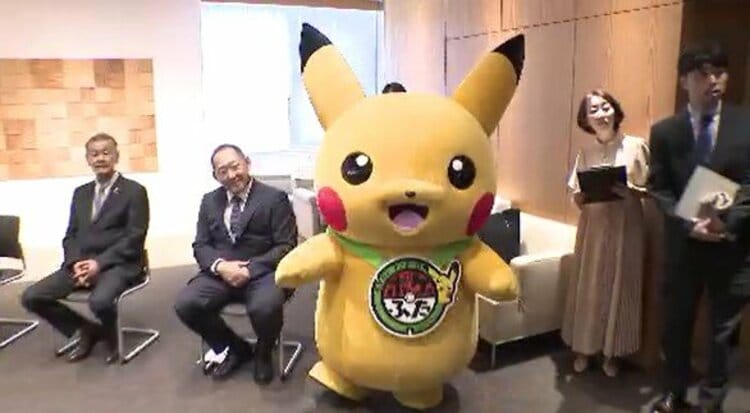 ポケモンのふた、ゲットだぜ！」長野県庁に「ピカチュウ」登場！その