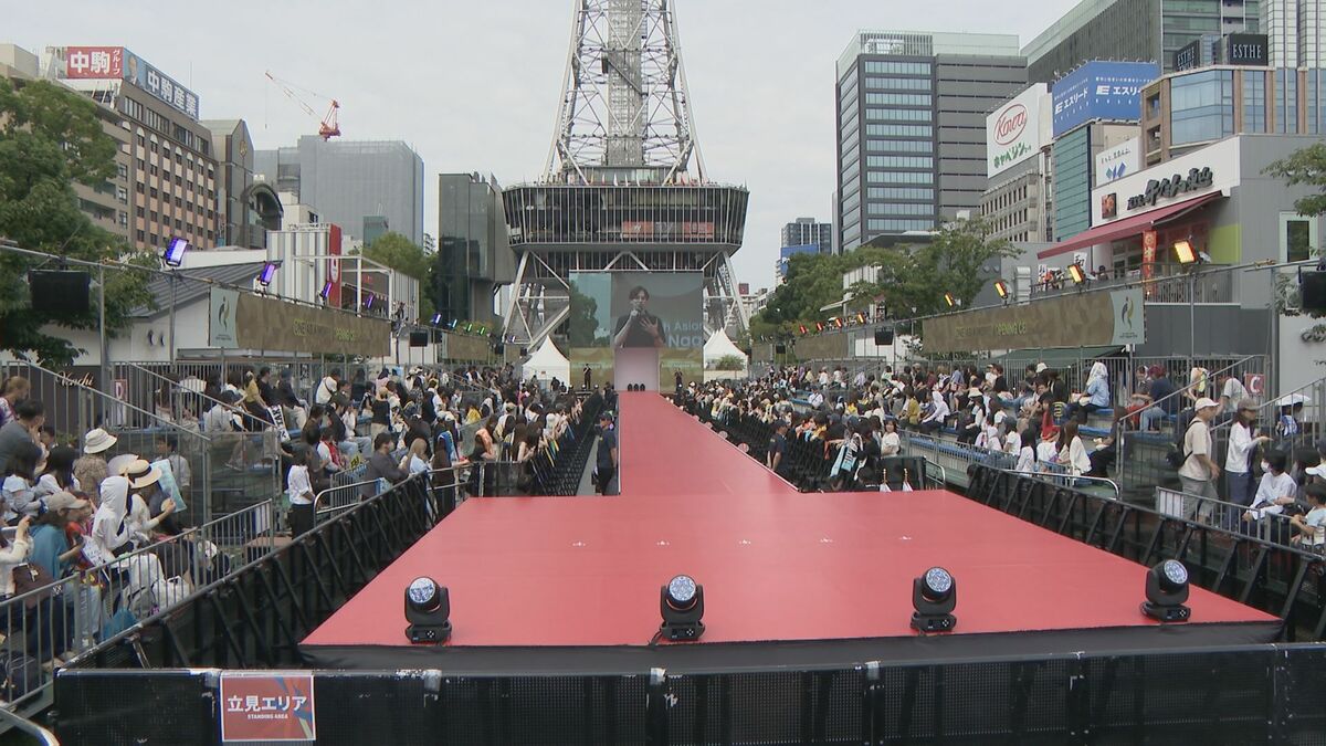 アジア大会で選手や市民らが交流する会場が名古屋・栄に完成 オープニングセレモニー開催