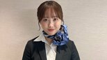 【 本田望結 】 「CAさんになりました（？）」　客室乗務員風の自撮りショットに反響　「かわいい似合ってる」|TBS NEWS DIG