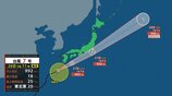 【台風7号】午後9時現在、奄美市の西北西約50キロ　時速約20キロで東北東へ…27日に西日本から東日本の太平洋側に接近見込み【雨と風のシミュレーション】　|　富山のニュース｜天気・防災｜チューリップテレビ