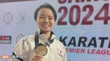 空手道女子・個人形　三島きり選手　世界ランク1位破り「ＫＡＲＡＴＥ１プレミアリーグ」初優勝　|　BSSニュース | BSS山陰放送