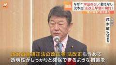 なぜ「岸田おろし」の動きなし？“権力闘争”見え隠れ　茂木氏「法改正早急に検討」| TBS CROSS DIG with Bloomberg