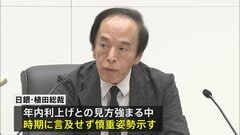 日銀・植田総裁 利上げ時期を慎重に検討する姿勢示す　一時1ドル＝144円台半ばまで円安進む| TBS CROSS DIG with Bloomberg