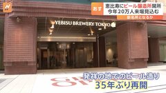 サッポロビール　35年ぶりに東京・恵比寿でビール造り復活| TBS CROSS DIG with Bloomberg