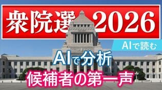 【衆議院議員選挙】衆議院選挙　AIで分析　候補者は第一声で何を語ったのか？　重要視した言葉やよく出現する単語　山梨　|　山梨のニュース | ＵＴＹテレビ山梨