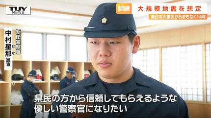 担架がなければ毛布や上着で！ 県民防災デーを前に大地震を想定した