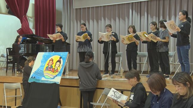 卒業を控えた小学6年生に紙芝居でエール|TBS NEWS DIG