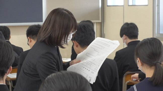 全体の倍率は0.9倍 山梨県公立高校入試の後期試験 2007年度に全県1学区制となってからは最低|TBS NEWS DIG