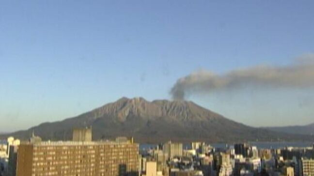 桜島で「連続噴火」が発生　噴煙1,000ｍ|TBS NEWS DIG