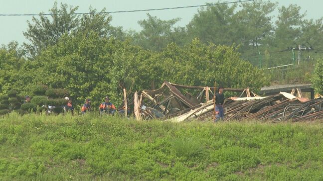 「建物が全部真っ赤に…」県立岩瀬農業高校で物置全焼 古い農機具や机など保管 福島・鏡石町|TBS NEWS DIG