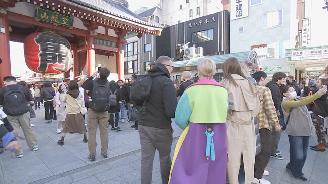 今年の訪日外国人数 前年比120万人減少の見通し 中国との関係悪化が背景|TBS NEWS DIG