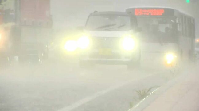 前線の影響で激しい雨　大気の状態が非常に不安定　鹿児島|TBS NEWS DIG