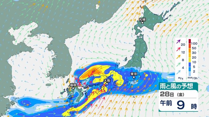 関東は25日(火)猛暑日予想の所も　26日(水)は近畿・九州で「警報級の大雨」のおそれ|TBS NEWS DIG