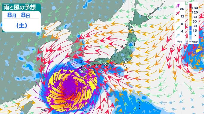 【台風13号進路は？】中心気圧905hPa・最大瞬間85m/sへ予測引き上げ…「猛烈な」勢力でさらに発達おそれ　来週後半に西日本接近のシミュレーション【30日12時半気象庁】|TBS NEWS DIG