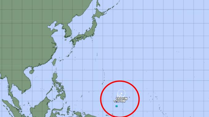 【台風情報】17日(金)にも台風発生へ　日本の南海上で「台風のたまご」が発生　今どこ？【今後の予想進路】|TBS NEWS DIG