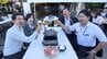 「待ち焦がれていた。外で飲めるのが最高」天満屋岡山店で屋上ビアガーデン始まる　全国のご当地グルメも常時10種類用意【岡山】　|　岡山・香川のニュース | 天気 | RSK山陽放送