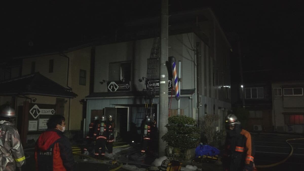 3人搬送の火事 延長コードの燃え方激しく配線にトラブルか 石川・七尾