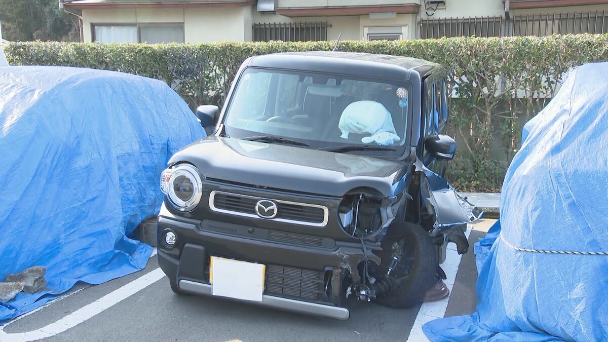 国道で軽乗用車がガードレールに衝突　84歳女性が死亡　大分・由布市