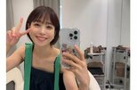 【 鷲見玲奈 】　「カラーとトリートメントで髪の毛復活！！！」「毎日のヘアケアが疎かになりがち」プロの技で輝く髪を披露　美容室でのヘアケア体験を公開|TBS NEWS DIG