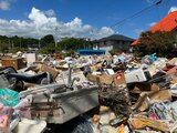 【災害ごみ】1日でいっぱいに…仮置き場2か所で受け入れ停止 大雨被害のいわき市 福島 | 福島のニュース│TUF