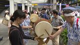 小倉駅前に「おもてなし太鼓」 小倉祇園太鼓に合わせ太鼓を体験 | 福岡のニュース|RKB NEWS|RKB毎日放送