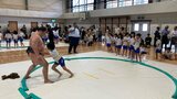 現役力士が登場!少年相撲教室開催「重くて全然動かなかった」大分 | 大分のニュース|OBS NEWS|大分放送