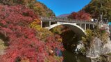 山梨県随一の景勝地　甲府市の昇仙峡の見ごろになった紅葉をドローンで撮影しました　|　山梨のニュース | ＵＴＹテレビ山梨