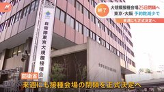 自衛隊大規模接種会場、今月25日で閉鎖へ| TBS CROSS DIG with Bloomberg