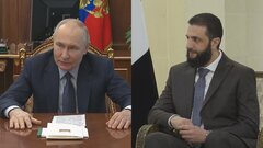プーチン大統領がシリア暫定大統領と電話会談 「接触継続で合意」ロシア側発表| TBS CROSS DIG with Bloomberg