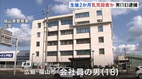 「うるさく泣くので」 生後2か月の赤ちゃんの頭部にビニール袋被せ殺害か 父親とみられる18歳の男を逮捕　広島・福山市|TBS NEWS DIG