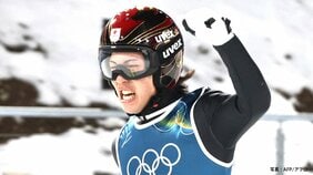 スキージャンプの二階堂蓮、初出場で銅メダル！「お父さんの前で取れて本当にうれしい」【ミラノ五輪】|TBS NEWS DIG