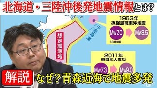 三陸沖でM7.7の地震発生——「後発地震注意情報」すぐ確認したい備え　なぜ今、三陸沖で地震が相次ぐ？専門家が解説　|　青森のニュース│ATV NEWS│青森テレビ