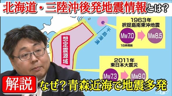 三陸沖でM7.7の地震発生——「後発地震注意情報」すぐ確認したい備え　なぜ今、三陸沖で地震が相次ぐ？専門家が解説　|　青森のニュース│ATV NEWS│青森テレビ