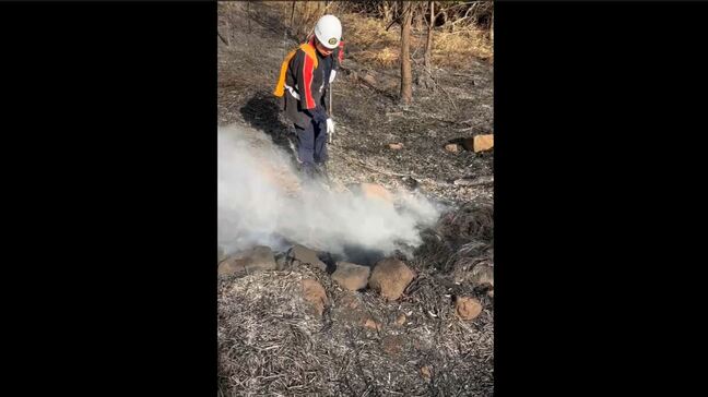 【速報】「想像をはるかに超える火の速さ」山林火災が発生　消防が消火活動中　山梨・北杜市|TBS NEWS DIG