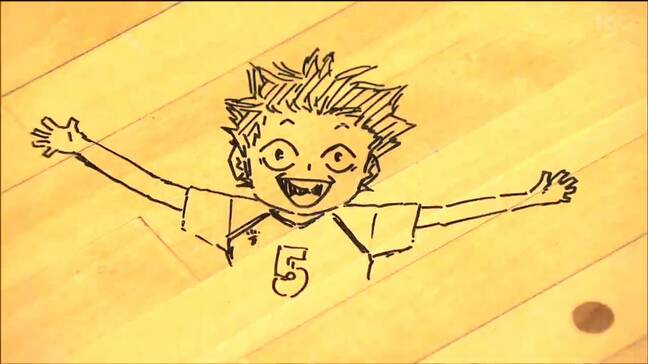 人気漫画『ハイキュー!!』の舞台でメインアリーナ開放　作者の古舘さんが床や壁にキャラクター描く　仙台　|TBS NEWS DIG