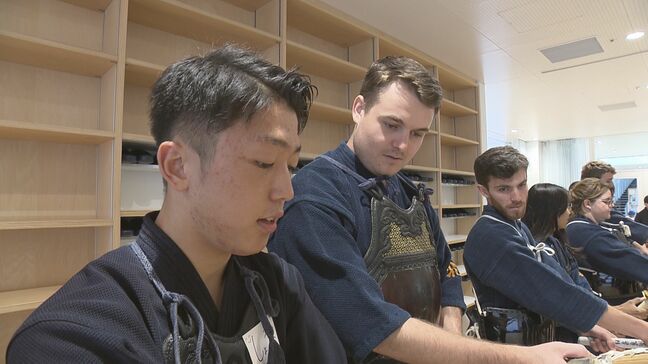 「めーん！と言うと楽しいです」福島県内在住海外出身者が日本文化体験　福島・須賀川市|TBS NEWS DIG