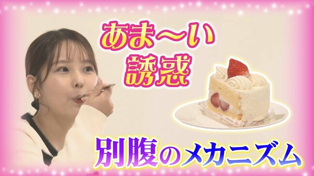 あま～い誘惑…「別腹」の正体は脳と胃が連動して起こる “生理反応”  食べたい気持ちに打ち勝つには？医師が解説|TBS NEWS DIG