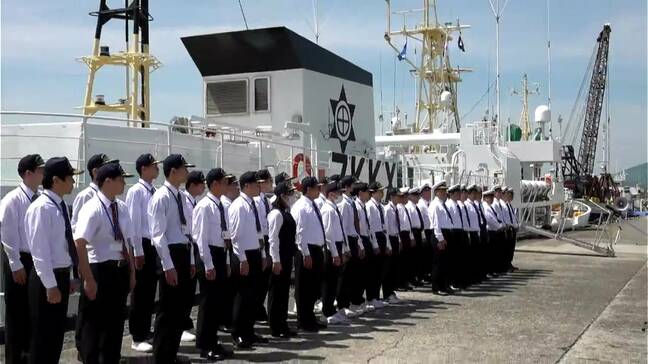 「マグロを獲るのが楽しみ」鹿児島水産高校　60日間の航海実習に出発|TBS NEWS DIG