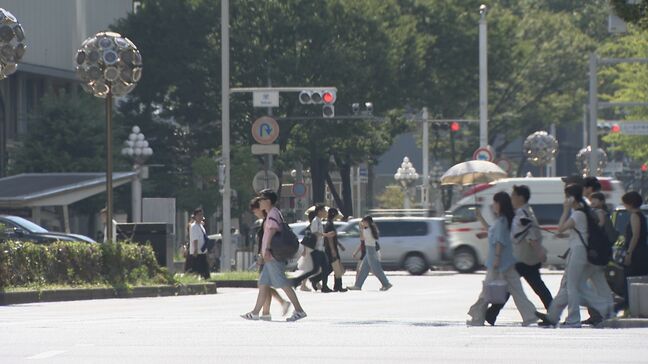 東海地方は各地で“猛烈な暑さ” 愛知県豊田市は全国で2番目37.7度 名古屋市は37.3度で3日連続の猛暑日に |TBS NEWS DIG