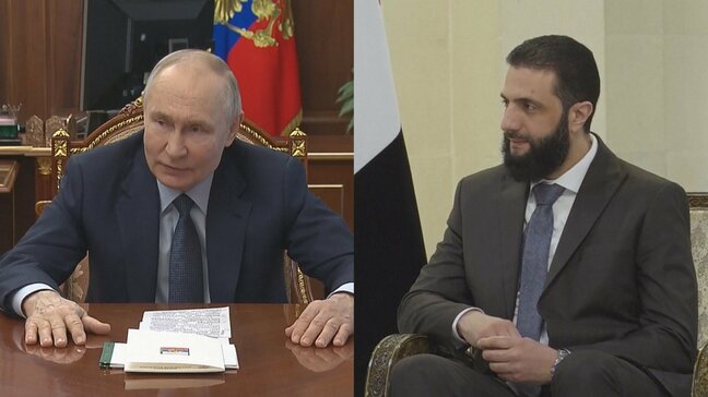 プーチン大統領がシリア暫定大統領と電話会談 「接触継続で合意」ロシア側発表|TBS NEWS DIG