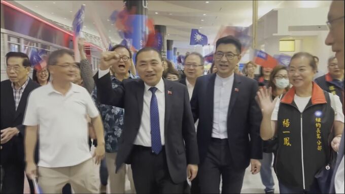 総統選前の“慣例” 台湾国民党の侯友宜氏がアメリカ到着　米中双方との関係重視を有権者にアピールか|TBS NEWS DIG