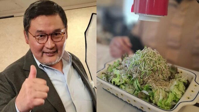 【 貴乃花光司 】「相変わらずの山のようなジャコサラダをいただきます」山盛りサラダを公開　ファンから「現役時代の稽古後かと思った」とツッコミも|TBS NEWS DIG