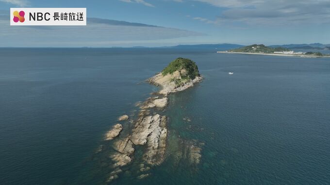 「海に眠るダイヤモンド」端島の隣「中ノ島」に今も残る遺構　桜の木はある？　|　長崎のニュース | 天気 | NBC長崎放送
