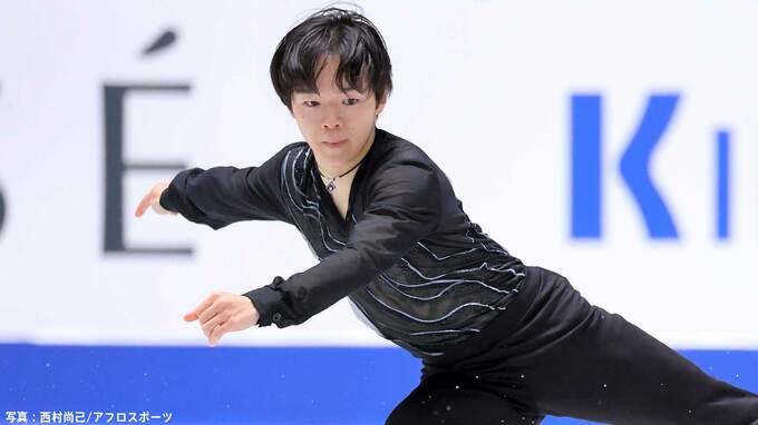 鍵山優真はSP2位発進、サルコウで転倒　王者マリニンが貫禄の首位、佐藤駿4位【GPファイナル男子シングル】|TBS NEWS DIG