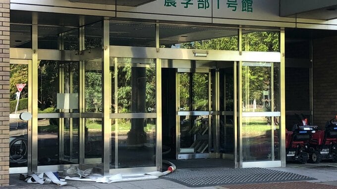 岩手大学で研究室2部屋を焼く火事　けが人なし　警察と消防が現場検証　盛岡市|TBS NEWS DIG
